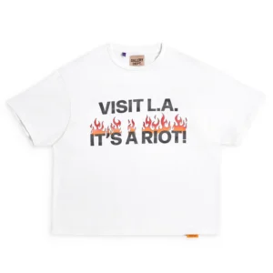 LA RIOT TEE White front