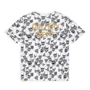 SKULL TEE White back