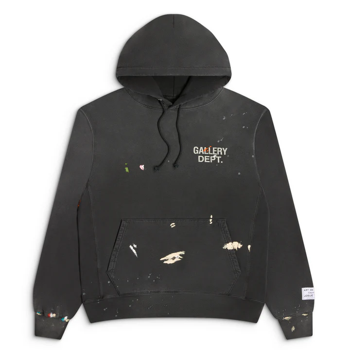 GD PAINT LOGO HOODIE black GD PAINT LOGO HOODIE black