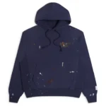 GD PAINT LOGO HOODIE navy