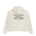 GALLERY DEPT ART ON DISPLAY HOODIE LIGHT ARCHIVAL WHITE BACK