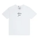 GALLERY DEPT CHATEAU SCRIPT TEE CLEAN WHITE FRONT