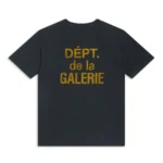 GALLERY DEPT FRENCH COLLECTOR CAMO TEE BLACK BACK