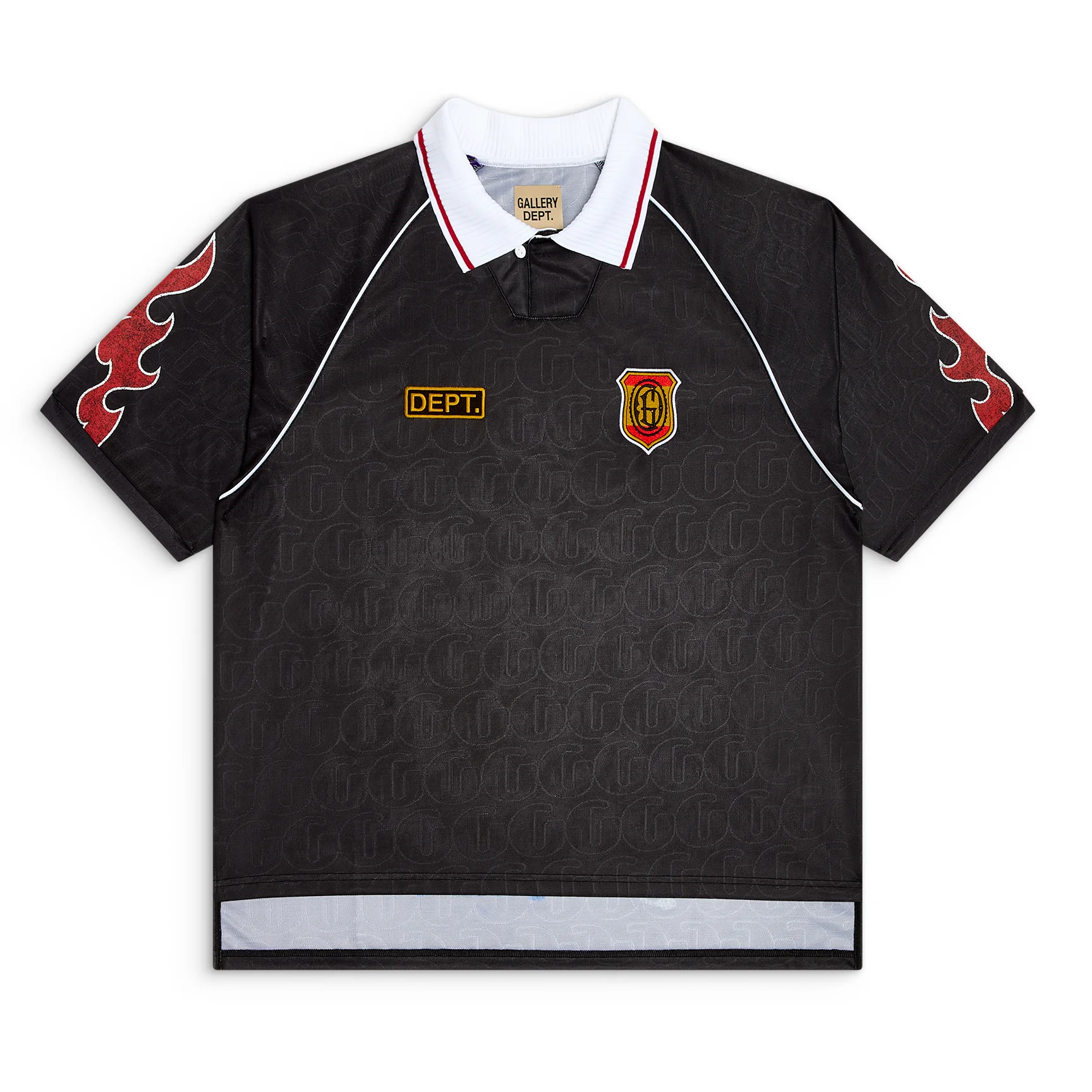 GALLERY DEPT JAPAN JERSEY TEE BLACK FRONT GALLERY DEPT JAPAN JERSEY TEE BLACK FRONT