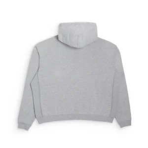 GALLERY DEPT LE BAR VINTAGE HOODIE HEATHER GRAY BACK