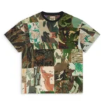 GALLERY DEPT MIXED CAMO TEE PRINTED PATCKWORK CAMO FRONT