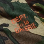 GALLERY DEPT MIXED CAMO TEE PRINTED PATCKWORK CAMO FRONT DESIGN