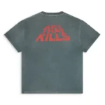 GALLERY DEPT SKELETON BEACH GRIT TEE LIGHT VINTAGE BLACK BACK