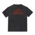 GALLERY DEPT SKELETON BEACH TEE LIGHT VINTAGE BLACK BACK