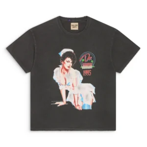 GD DOC JOHNSON SEXY TEE Washed Black Front