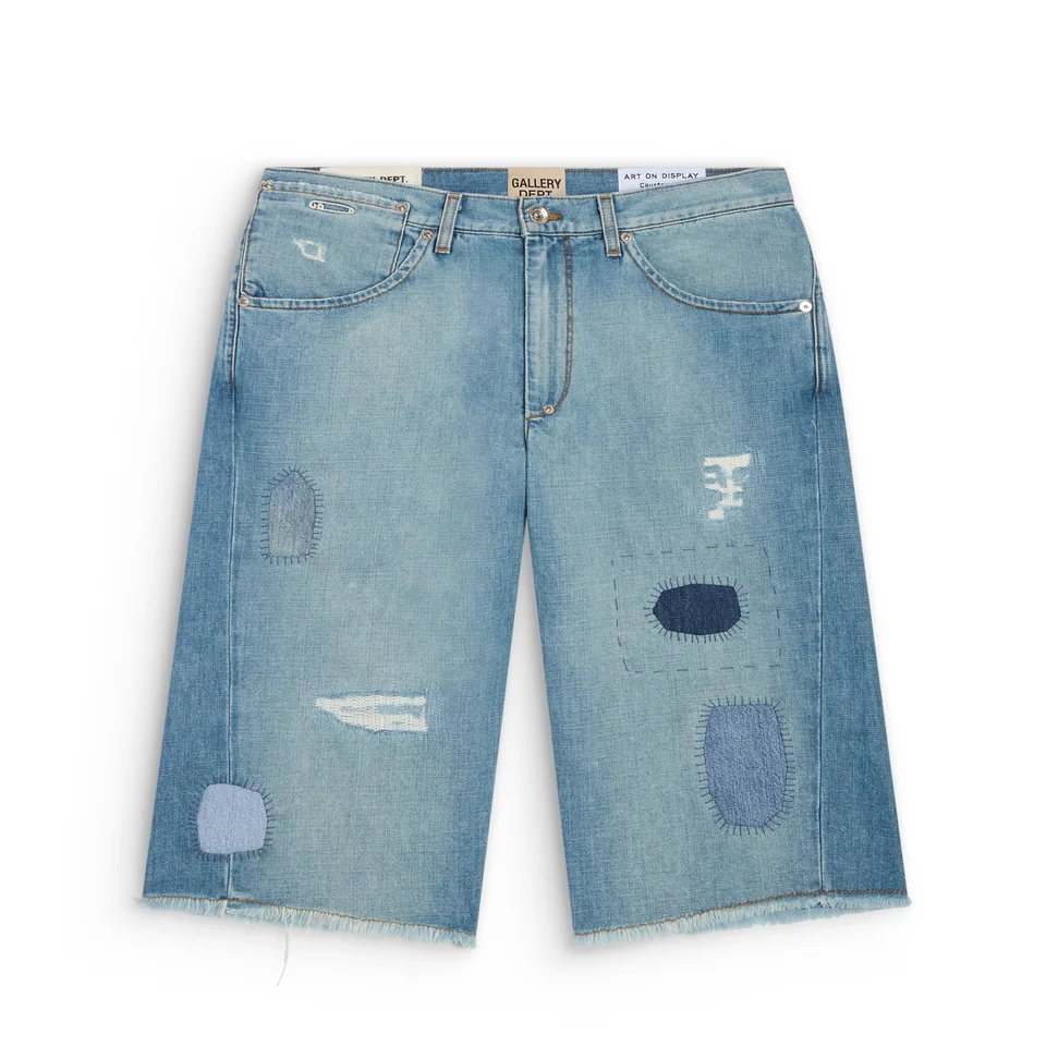 Gallery Dept ZIP SHORTS front Gallery Dept ZIP SHORTS front